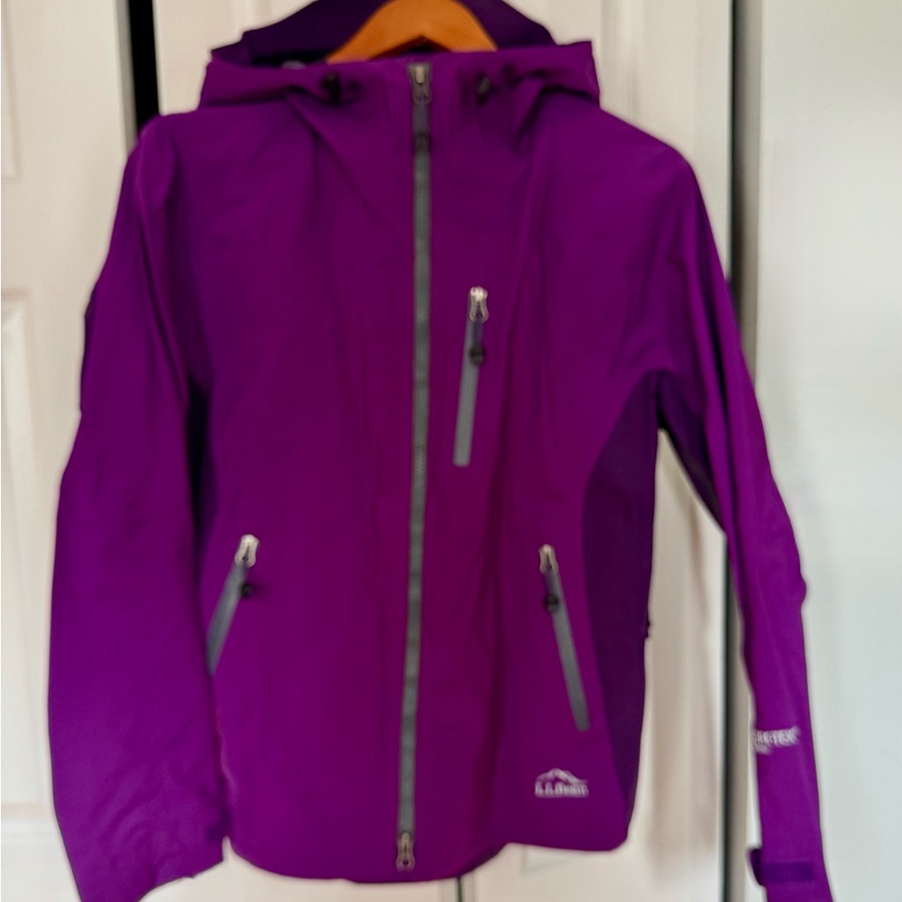 L.L. Bean Women's Purple Pro Shell Jacket GORE-TEX